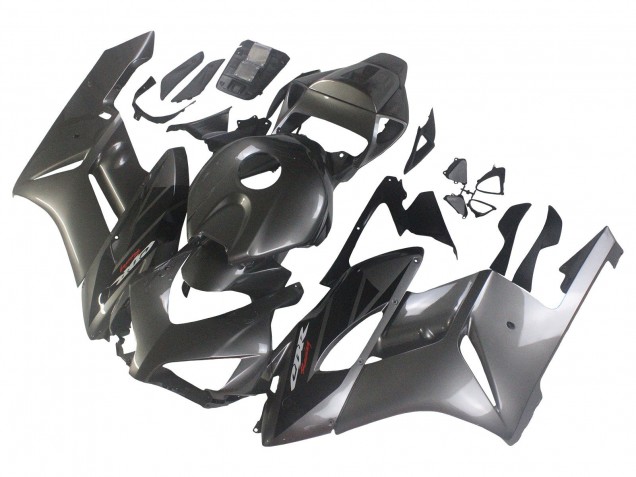 Preisgünstige Honda CBR1000RR Motorrad Verkleidung 2004-2005 - Glanzendes Grau Glanzendes Schwarz