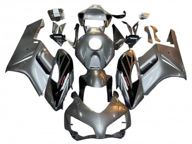 Preisgünstige Honda CBR1000RR Motorrad Verkleidung 2004-2005 - Silber Glanzendes Schwarz