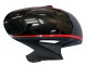 Preisgünstige Honda CBR1000RR Motorrad Verkleidung 2004-2005 - Glanzendes Schwarz Glanzendes Grau Rot Streifen