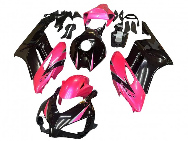 Preisgünstige Honda CBR1000RR Motorrad Verkleidung 2004-2005 - Rosa Glanzendes Schwarz