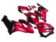 Preisgünstige Honda CBR1000RR Motorrad Verkleidung 2004-2005 - Rot Glanzendes Schwarz Streifen
