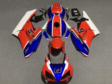 Preisgünstige Honda CBR1000RR Motorrad Verkleidung 2004-2005 - Weiss Rot Blau 6