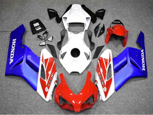 Preisgünstige Honda CBR1000RR Motorrad Verkleidung 2004-2005 - Weiss Rot Blau