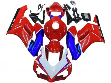 Preisgünstige Honda CBR1000RR Motorrad Verkleidung 2004-2005 - Rot Blau Weiss Schwarz Motul