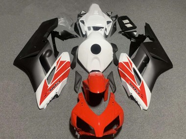 Preisgünstige Honda CBR1000RR Motorrad Verkleidung 2004-2005 - Weiss Rot Matt Schwarz
