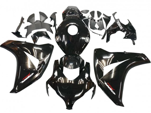 Preisgünstige Honda CBR1000RR Motorrad Verkleidung 2008-2011 - Glanzendes Schwarz