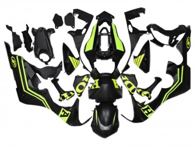 Preisgünstige Honda CBR1000RR Motorrad Verkleidung 2017-2023 - Matt Schwarz Gelb