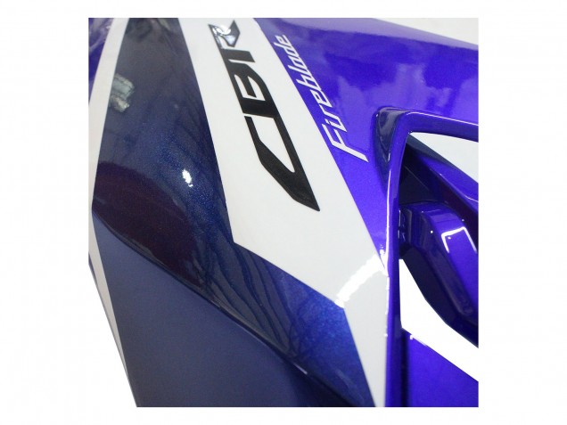 Preisgünstige Honda CBR1000RR Motorrad Verkleidung 2017-2023 - Weiss Blau