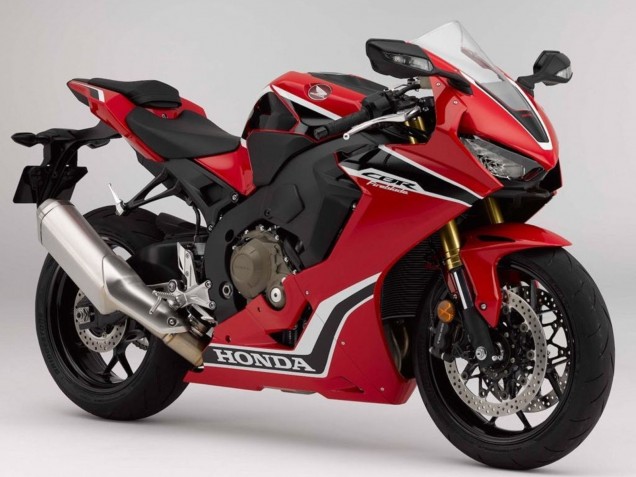 Preisgünstige Honda CBR1000RR Motorrad Verkleidung 2017-2023 - Rot Weiss Schwarz
