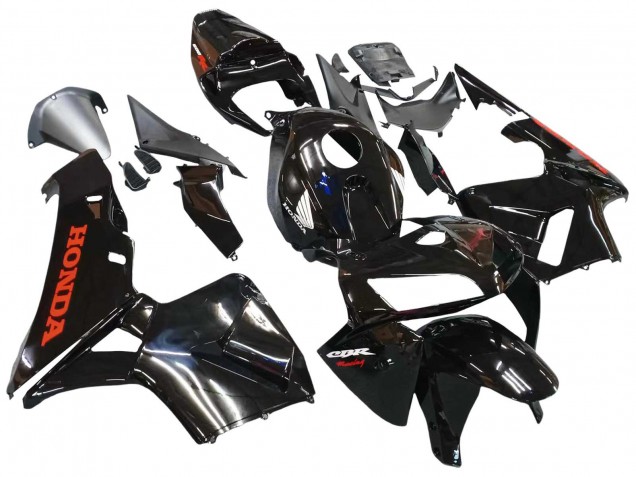 Preisgünstige Honda CBR600RR Motorrad Verkleidung 2005-2006 - Glanzendes Schwarz