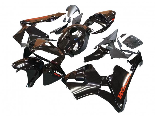 Preisgünstige Honda CBR600RR Motorrad Verkleidung 2005-2006 - Glanzendes Schwarz