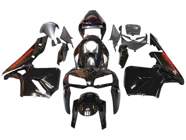 Preisgünstige Honda CBR600RR Motorrad Verkleidung 2005-2006 - Glanzendes Schwarz