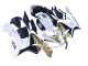 Preisgünstige Honda CBR600RR Motorrad Verkleidung 2005-2006 - Gold Weiss Schwarz