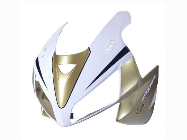 Preisgünstige Honda CBR600RR Motorrad Verkleidung 2005-2006 - Gold Weiss Schwarz