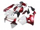 Preisgünstige Honda CBR600RR Motorrad Verkleidung Kit 2005-2006 - Rot Weiss Schwarz