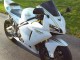 Preisgünstige Honda CBR600RR Motorrad Verkleidung 2005-2006 - Weiss Gold