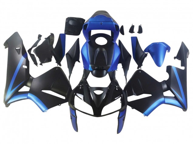 Preisgünstige Honda CBR600RR Motorrad Verkleidung 2005-2006 - Schwarz Blau