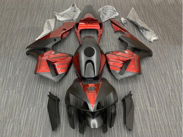 Preisgünstige Honda CBR600RR Motorrad Verkleidung 2005-2006 - Schwarz Rot