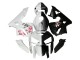 Preisgünstige Honda CBR600RR Motorrad Verkleidung 2005-2006 - Schwarz Weiss mit Kirschblute