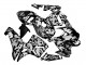 Preisgünstige Honda CBR600RR Motorrad Verkleidung 2005-2006 - Schwarz Weiss Grau Camouflage