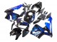 Preisgünstige Honda CBR600RR Motorrad Verkleidung 2005-2006 - Glanzendes Schwarz Blau Flamme