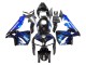 Preisgünstige Honda CBR600RR Motorrad Verkleidung 2005-2006 - Glanzendes Schwarz Blau Flamme
