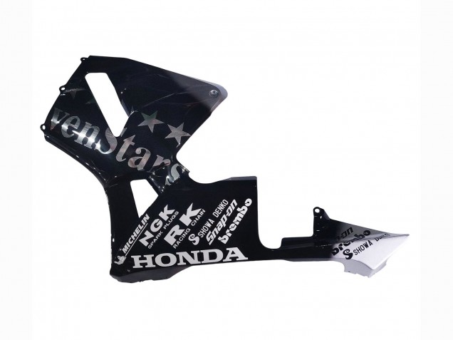 Preisgünstige Honda CBR600RR Motorrad Verkleidung 2005-2006 - Schwarz Silber SevenStars