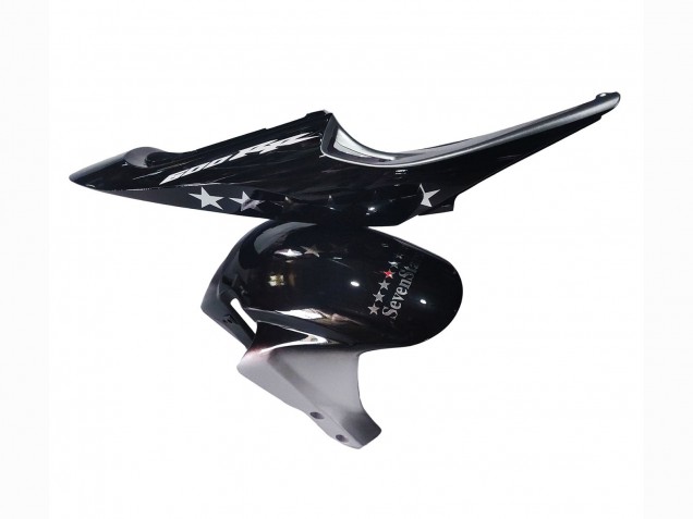 Preisgünstige Honda CBR600RR Motorrad Verkleidung 2005-2006 - Schwarz Silber SevenStars