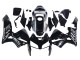 Preisgünstige Honda CBR600RR Motorrad Verkleidung 2005-2006 - Schwarz Silber SevenStars