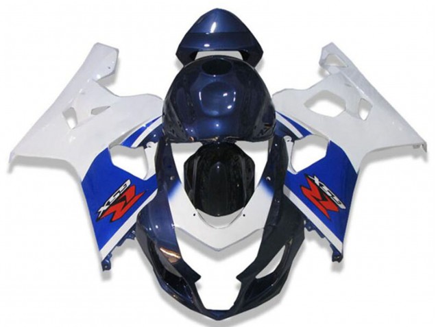 Preisgünstige Suzuki GSXR 600/750 Motorrad Verkleidung 2004-2005 - Weiss Blau Schwarz Rot