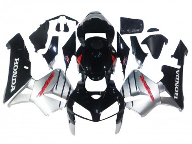 Preisgünstige Honda CBR600RR Motorrad Verkleidung 2005-2006 - Silber Schwarz