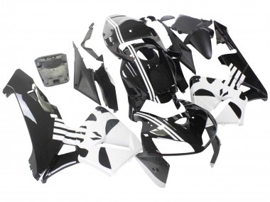 Preisgünstige Honda CBR600RR Motorrad Verkleidung 2005-2006 - Schwarz Weiss