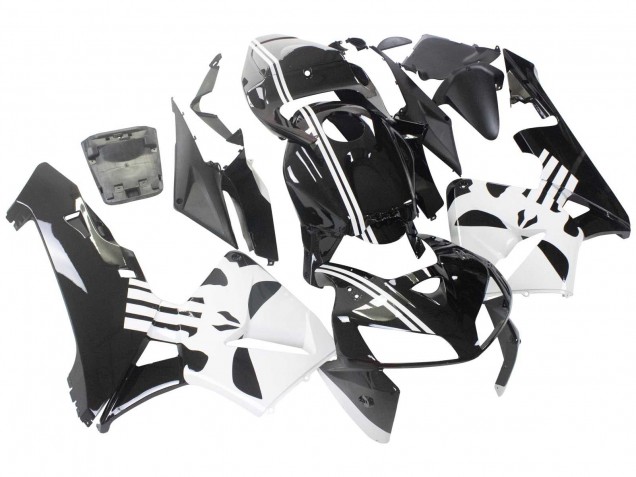 Preisgünstige Honda CBR600RR Motorrad Verkleidung 2005-2006 - Schwarz Weiss