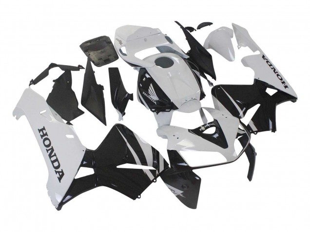 Preisgünstige Honda CBR600RR Motorrad Verkleidung 2005-2006 - Schwarz Weiss