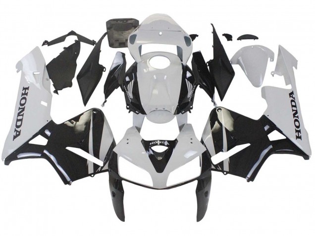 Preisgünstige Honda CBR600RR Motorrad Verkleidung 2005-2006 - Schwarz Weiss