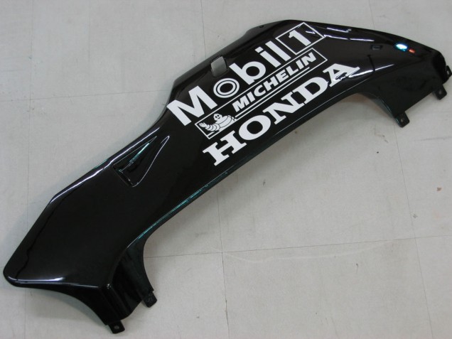 Preisgünstige Honda CBR600RR Motorrad Verkleidung 2005-2006 - Glanzendes Schwarz Weiss West