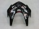 Preisgünstige Honda CBR600RR Motorrad Verkleidung 2005-2006 - Glanzendes Schwarz Weiss West