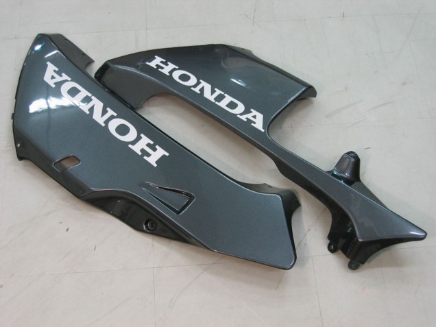 Preisgünstige Honda CBR600RR Motorrad Verkleidung 2005-2006 - Schwarz Weiss Rennen