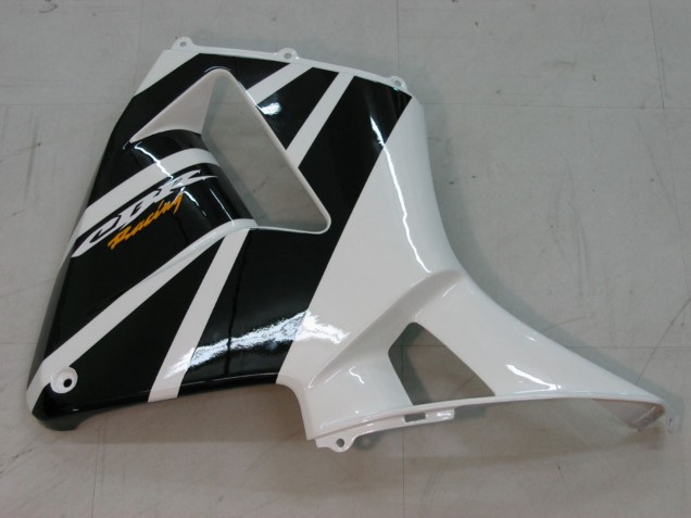 Preisgünstige Honda CBR600RR Motorrad Verkleidung 2005-2006 - Schwarz Weiss Rennen