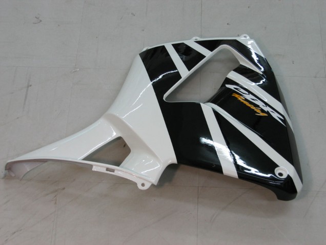 Preisgünstige Honda CBR600RR Motorrad Verkleidung 2005-2006 - Schwarz Weiss Rennen