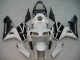 Preisgünstige Honda CBR600RR Motorrad Verkleidung 2005-2006 - Schwarz Weiss Rennen
