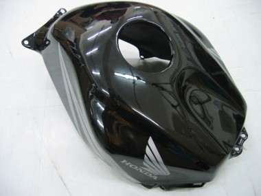 Preisgünstige Honda CBR600RR Motorrad Verkleidung 2005-2006 - Glanzendes Schwarz Grau Flamme