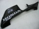 Preisgünstige Honda CBR600RR Motorrad Verkleidung 2005-2006 - Glanzendes Schwarz Grau Flamme