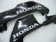 Preisgünstige Honda CBR600RR Motorrad Verkleidung 2005-2006 - Glanzendes Schwarz Grau Flamme