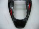 Preisgünstige Honda CBR600RR Motorrad Verkleidung 2005-2006 - Glanzendes Schwarz Grau Flamme