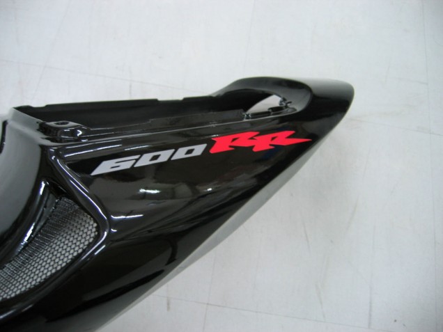 Preisgünstige Honda CBR600RR Motorrad Verkleidung 2005-2006 - Glanzendes Schwarz Grau Flamme