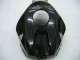 Preisgünstige Honda CBR600RR Motorrad Verkleidung 2005-2006 - Glanzendes Schwarz Grau Flamme