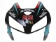 Preisgünstige Honda CBR600RR Motorrad Verkleidung 2005-2006 - Hellblau Schwarz 35