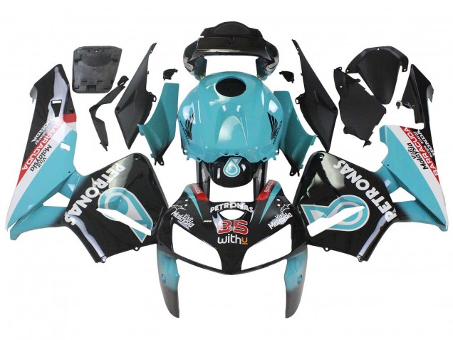 Preisgünstige Honda CBR600RR Motorrad Verkleidung 2005-2006 - Hellblau Schwarz 35