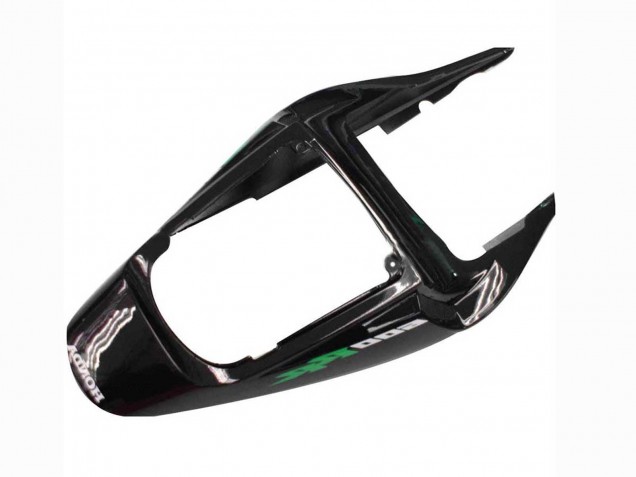 Preisgünstige Honda CBR600RR Motorrad Verkleidung 2005-2006 - Glanzendes Schwarz Grun Flamme